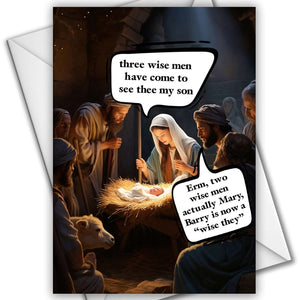 3 Wise Men (Ish) - Christmas Card Card Level Thirty3 