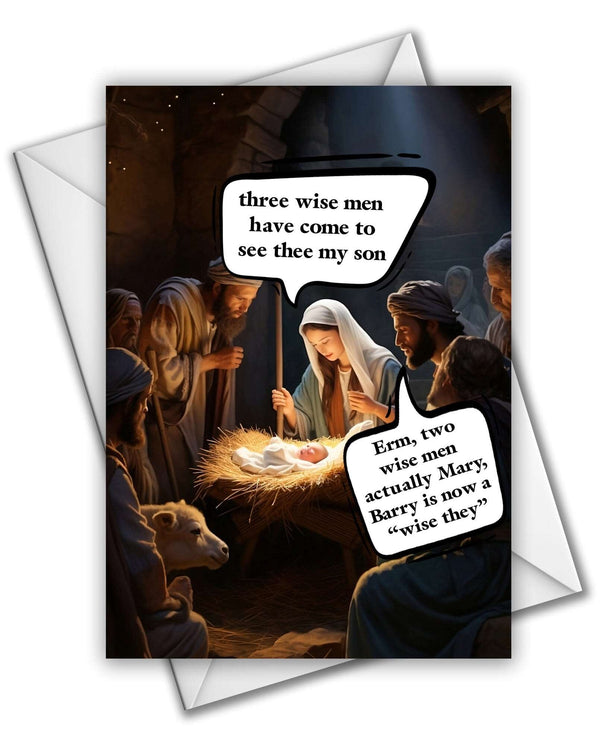 3 Wise Men (Ish) - Christmas Card Card Level Thirty3 