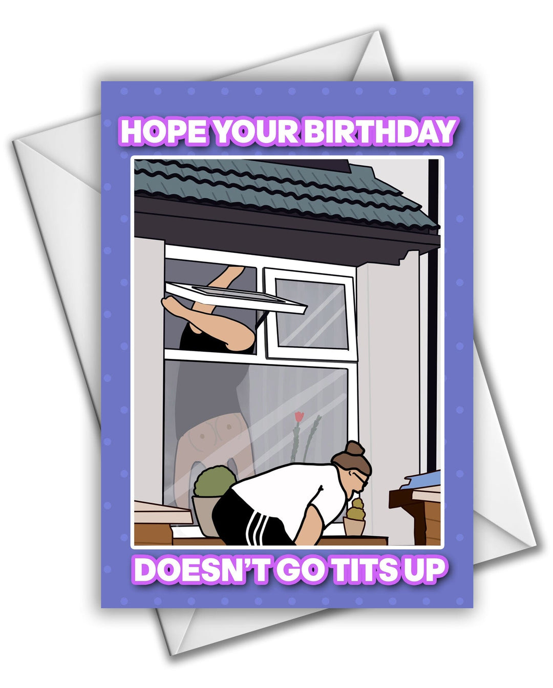 Hope Your Birthday Doesn't Go Tits Up - Birthday Card Card Level Thirty3 