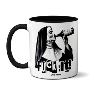 Fuck It Nun - Mug Mug Level Thirty3 Black 