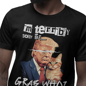 Trump & Cat- T-Shirt T- Shirt Level Thirty 3 