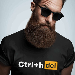 Ctrl + h del - T-Shirt T- Shirt Level Thirty 3 