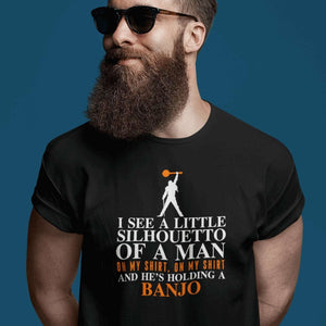 I See A Little Silhouetto of a Man - T-Shirt T- Shirt Level Thirty 3 