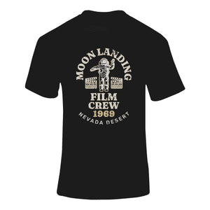 Moon Landing Film Crew 1969 - T-Shirt T- Shirt Level Thirty 3 S Black 