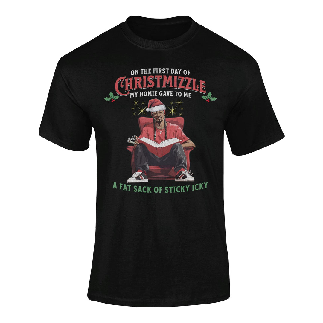 Christmizzle - T-Shirt T- Shirt Level Thirty 3 S Black 