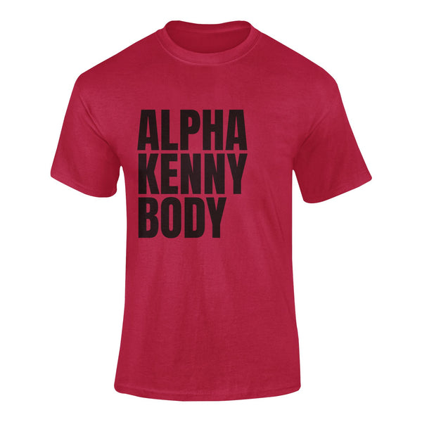 ALPHA KENNY BODY - T-Shirt T- Shirt Level Thirty 3 S Cardinal Red 