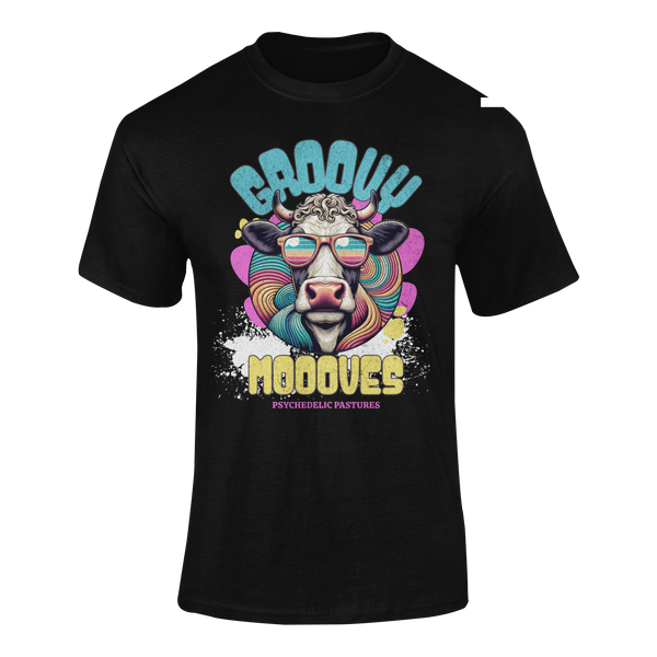 Groovy Moooves - T-Shirt