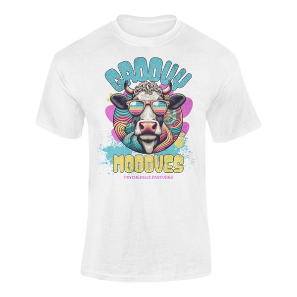 Groovy Moooves - T-Shirt