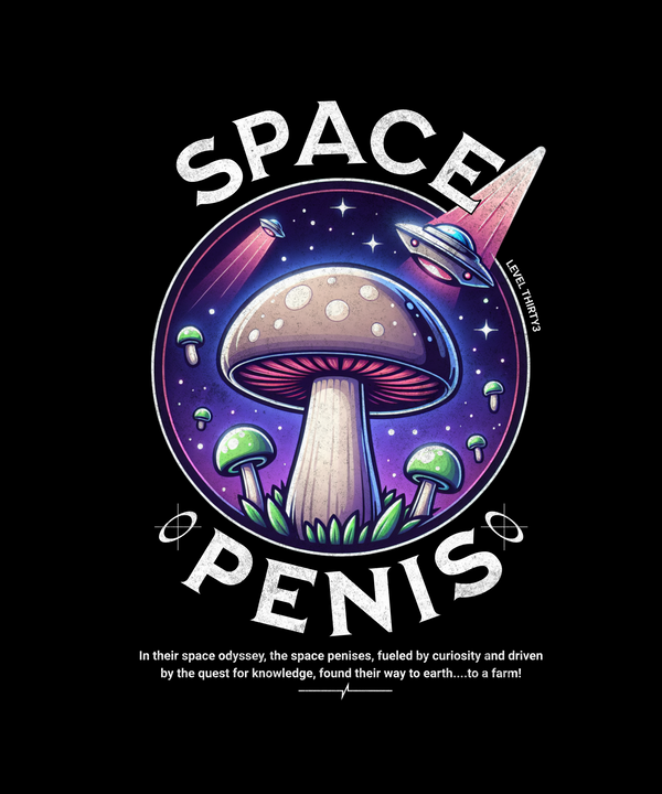 Space Penis ( Inspired by Clarkson's Farm) - T-Shirt