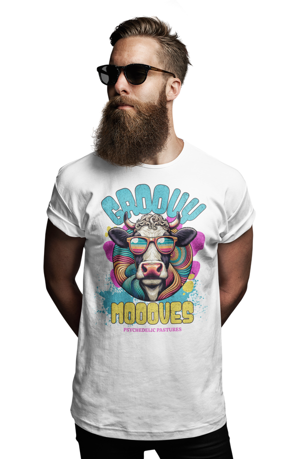 Groovy Moooves - T-Shirt