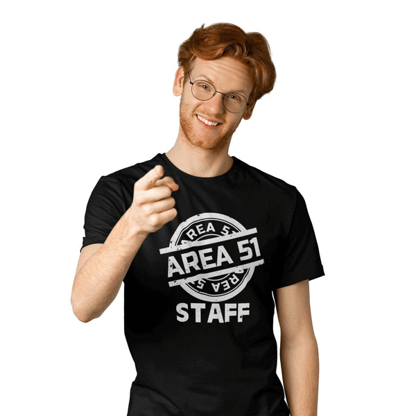 Area 51 Staff - T-Shirt T- Shirt Level Thirty 3 