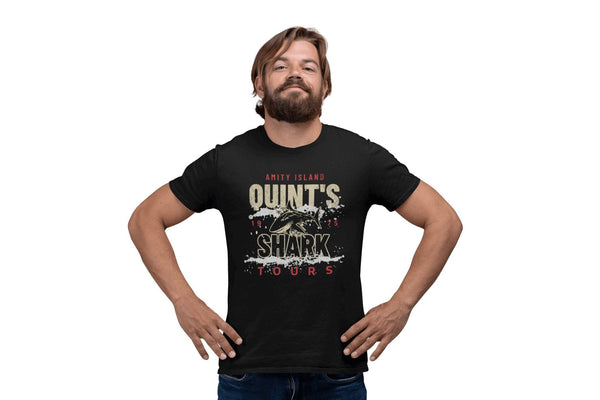 Quint's Shark Tours 1975 - T-Shirt T- Shirt Level Thirty 3 