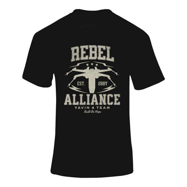 Rebel Alliance Yavin 4 Team- T-Shirt T- Shirt Level Thirty 3 S Black 